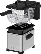 Tefal Family Pro Access 4.0L, 3000 Watt, semiprofesional, con aceite, depósito de aceite extraíble, tecnología de zona de refrigeración Electrodomésticos Naty Shop Family Pro Access 4.0L