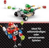 LEGO Mario Kart - Bebé Mario vs. Baby Luigi Figuras coleccionables de Nintendo 2 Speedmen para construir, juguete para regalo para niños, niñas y jugadores a partir de 8 años Juguete de aventuras 72034 Juegos de construcción Besuche den LEGO-Store
