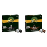 Cafetera Espresso Ristretto, intensidad 12 de 12, 10 x 20 unidades y cafetera Espresso Intenso, intensidad 10 de 12, 200 cápsulas compatibles con Nespresso®*, 10 x 20 unidades