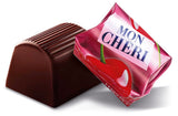Corazón Ferrero Mon Chéri - Regalo de chocolate de San Valentín para él y para ella - Chocolate crujiente, licor de frutas y cerezas aromatizadas - Para San Valentín, Día de la Madre y Pascua - 1 paquete 147 g