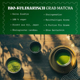 Naturalebio BIO Té verde en polvo 100 g. Para cocinar y hornear. Matcha japonés original. Té verde de Japón, vegano, sin gluten y sin OGM. Producto orgánico natural.