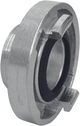 Storz Acoplamiento TIPO C 52, rosca interna de 2", para tuberías y accesorios con junta tórica de nitrilo para insertos de succión y presión, fabricado en aluminio, 31092