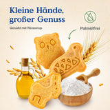 Alete Galletas Crujientes con Alac Ecológicas (4 x 125g) - Galletas Crujientes de Alac para bebés, sin aceite de palma, a partir de 10 meses