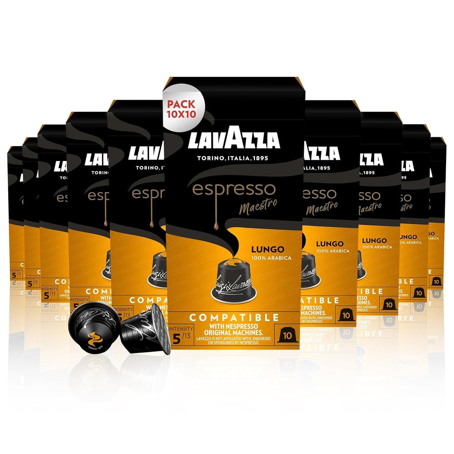 Lavazza Espresso Maestro Lungo 10 x 10 Cápsulas