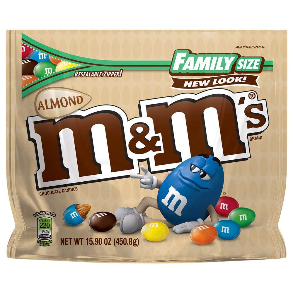 Chocolate con almendras (451g)
