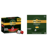 Kaffeekapseln Lungo Classico (nur für kurze Zeit) Megapack XXL & Kaffeekapseln Krönung Crema, 200 Kapseln compatibles con Nespresso, paquete de 10, 10 x 20 paquetes, 1040 g