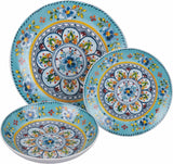 Vajilla de porcelana de 18 piezas, 6 juegos de platos diferentes, Andalucía