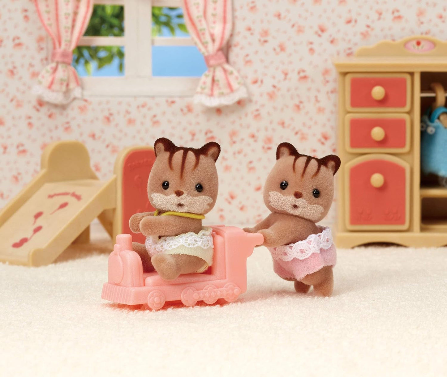 Sylvanian Families L5421 Ardilla Gemelas Casa de Muñecas Figuras Casas de Muñecas Naty Shop Muñecas