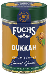 Fuchs Spices Gourmet Selection Medio Oriente/África - Mezcla de Especias para Cuscús y Bulgur Mezcla de Especias Recargable para Condimentar Platos de Bulgur Vegano 55g