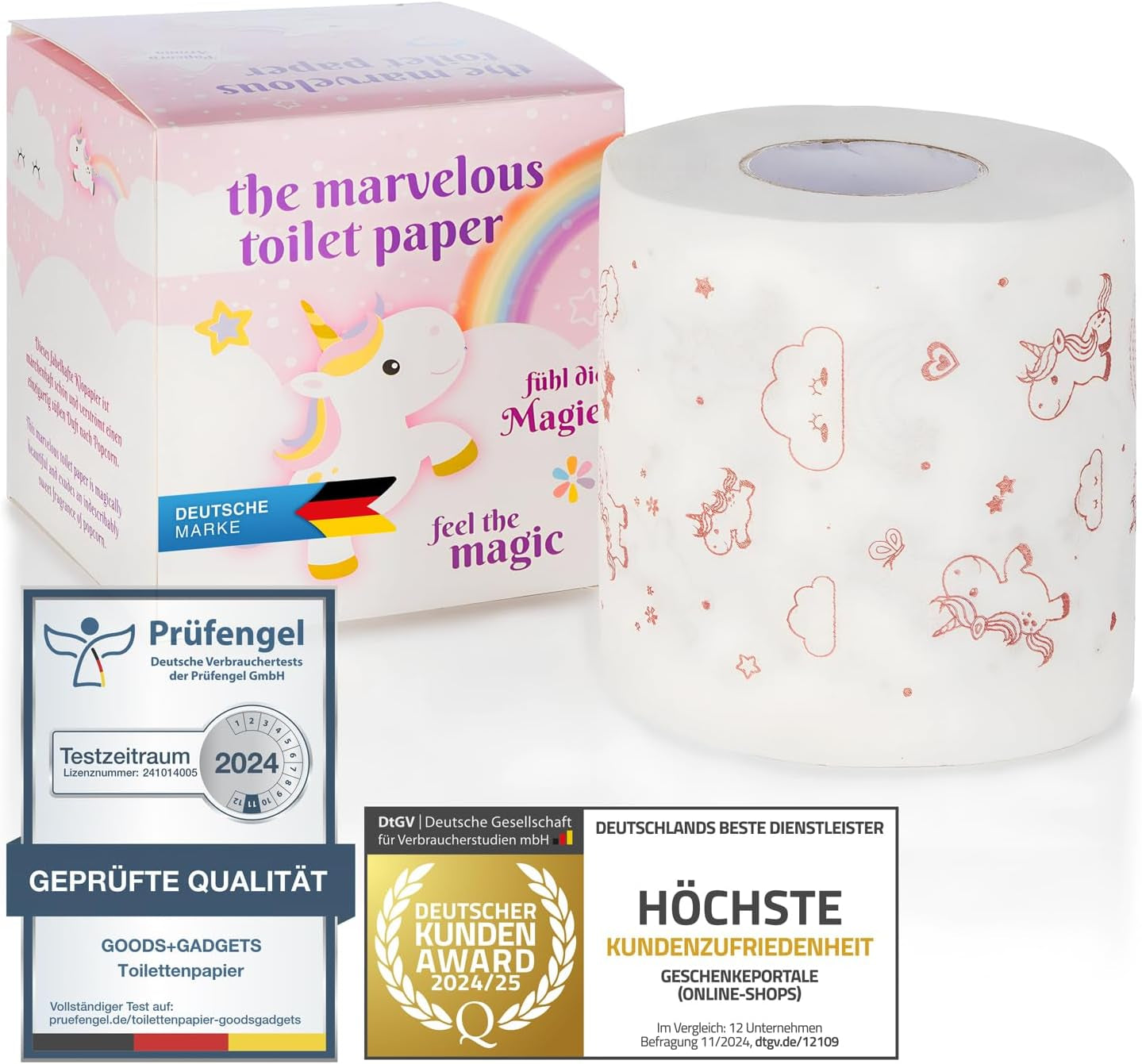 Papel higiénico Unicornio: el lindo papel higiénico convierte tu baño en un oasis de comodidad (unicornio)