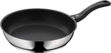 Sartén WMF Devil 28 cm, sartén inducción, acero inoxidable Cromargan, mango de plástico Ollas y Sartenes Naty Shop Apta para inducción