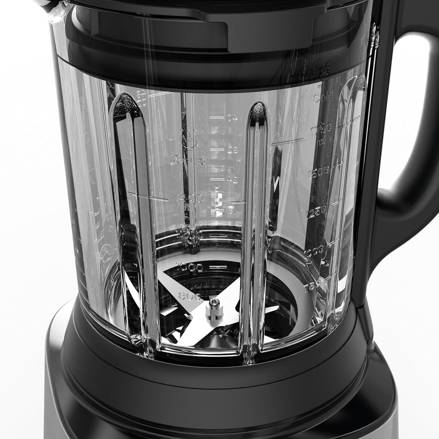 Tefal Perfectmix Cook Hochgeschwindigkeits-Standmixer, Mit Kochfunktion, 10 Auto-Programme, Heiße Und Kalte Rezepte, Abnehmbare Klingen, Inkl. Dampfkorb, Plata/Negro, BL83SD30 Cocina Naty Shop