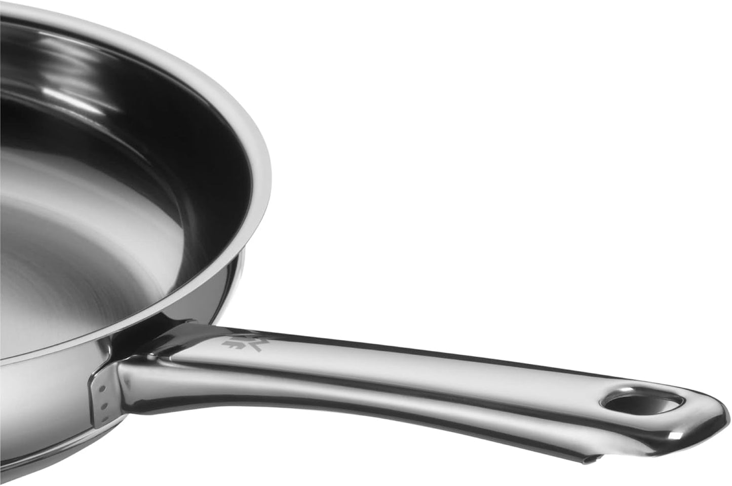 Sartén WMF Profi de acero inoxidable 24 cm inducción, sartén de acero inoxidable Cromargan Ollas y Sartenes Naty Shop