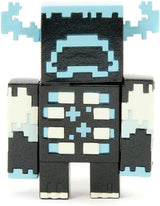Jada Toys Juego de Figuras Minecraft (4 Piezas) Hechas de Metal - Figuras Coleccionables Minecraft Caves & Cliffs (Steve, Alex, Creeper y Warden) Para Gamers y Coleccionistas 8+ 6cm Cada Figuras de Acción Naty Shop