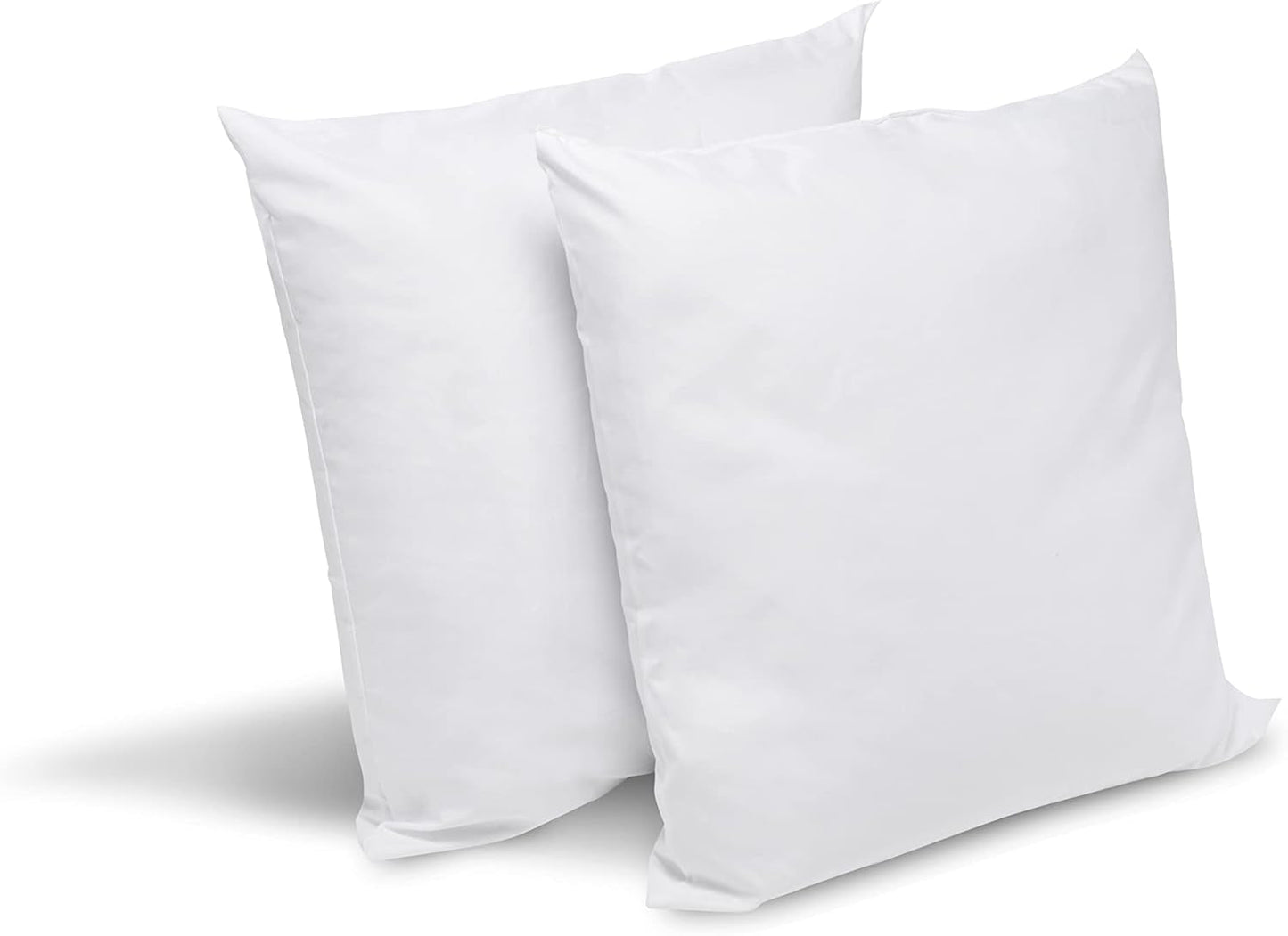 Bleu Câlin set de 2 almohadas antiácaros, antiinsectos, confort esponjoso, 60 X 60 Cm, funda de microfibra, protección total, almohadas estándar blancas Naty Shop