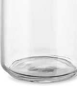 Alessi Tarro de cocina de cristal "Gianni" con tapa hermética, resina termoplástica, negro, 27,5 x 13,5 x 28 cm Cajas para conservar alimentos Naty Shop