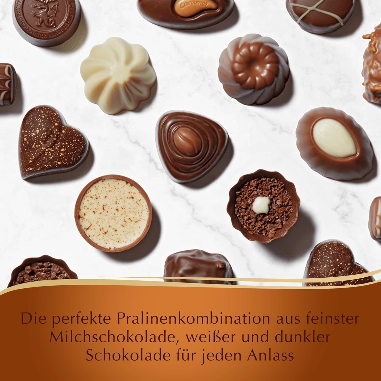 Lindt, Caja de Praliné con 12 Especialidades de Jengibre con Almendras, Avellanas y Pistachos, 125 gramos Naty Shop