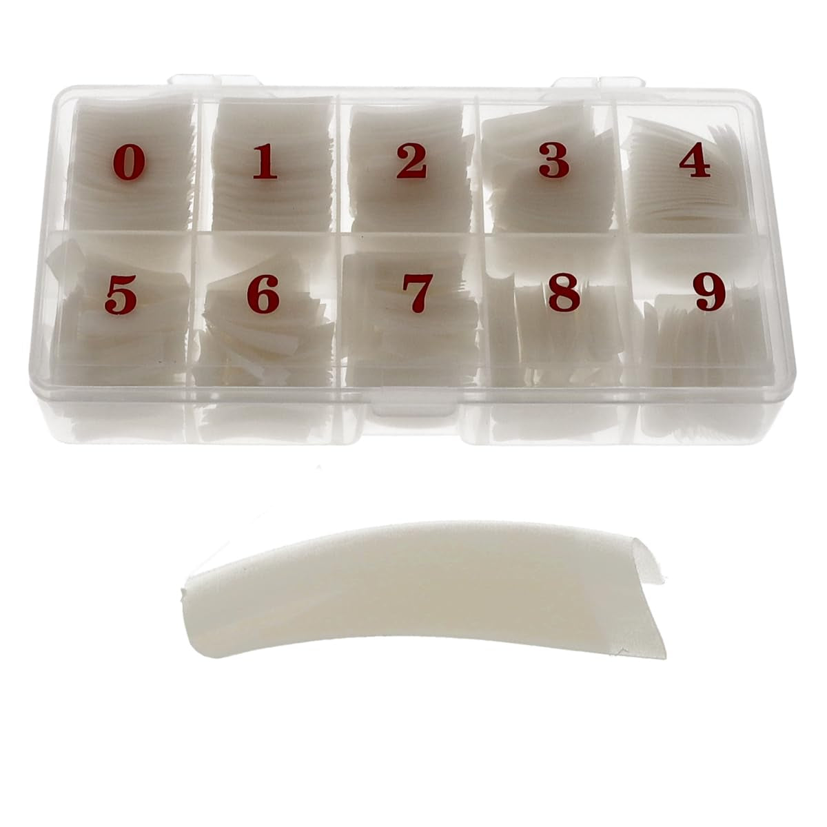 Sun Garden Nails Tipbox 500 puntas incl. 3 Consejos Consejos De Pegamento Consejos De Uñas Pegamento - Modelado De Uñas