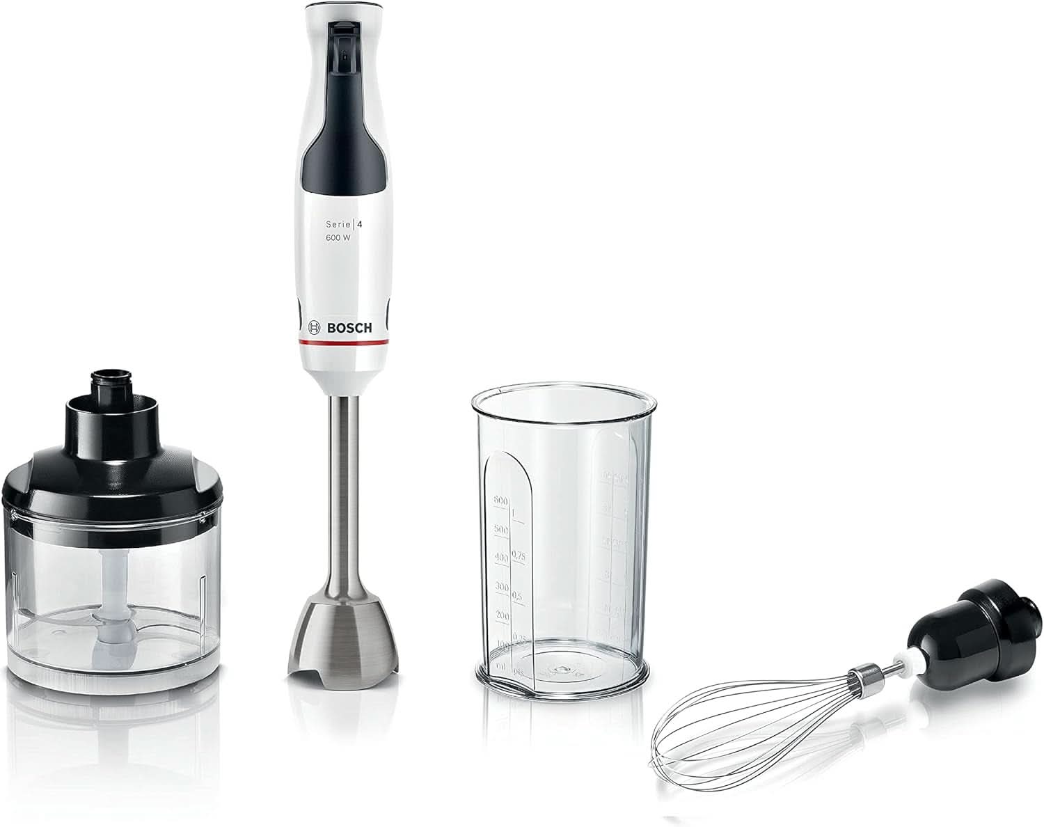 , Batidora Stab, Ergomaster Serie 4, Motor 800 Watts, Controlador De Velocidad, Cocina Quattroblade Naty Shop
