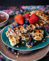 RUF Waffel-Mix, Großpackung, Grundmischung Zur Herstellung Von Waffeln Im Waffeleisen, Für Großküchen, Kantinen, Hotels Und Restaurants, 1 X 2500G Mezcla para hornear y cocinar Naty Shop
