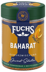 Fuchs Spices Gourmet Selection Medio Oriente/África - Mezcla de Especias para Cuscús y Bulgur Mezcla de Especias Recargable para Condimentar Platos de Bulgur Vegano 55g