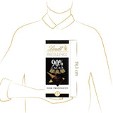 Lindt Excellence Barrita 78 Percent Cacao - Barrita Vegana Persistencia Intensidad Cacao 100g Ideal Regalo