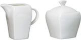 Ritzenhoff & Breker Tetera y jarra de leche Melodie, juego de 2, blanco