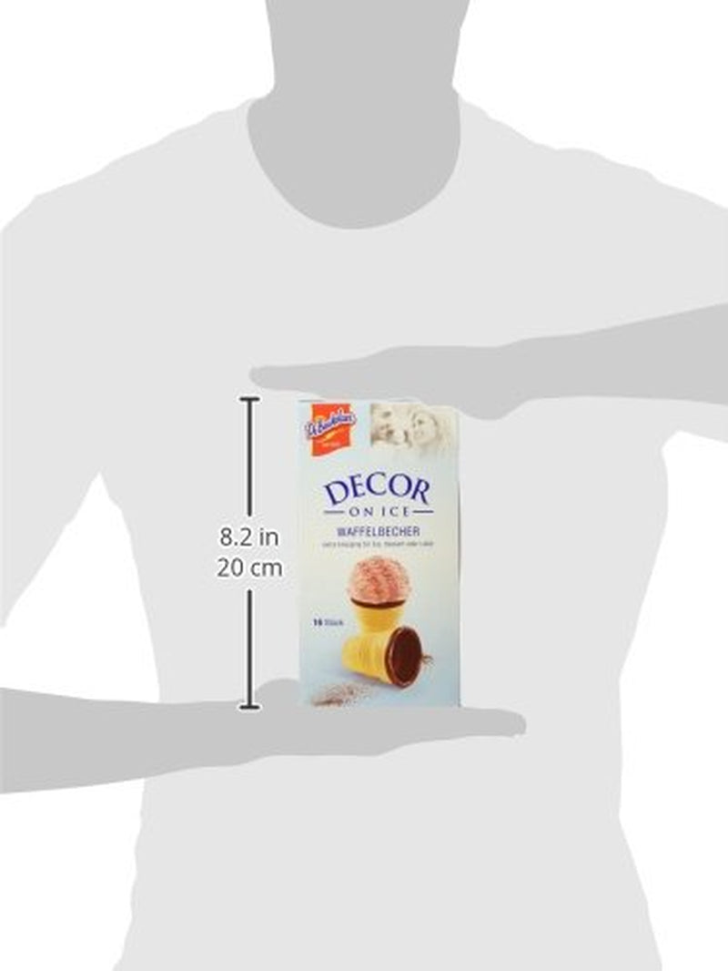 Debeukelaer Decor on Ice - Paquetes de gofres, paquete de 12 (12 x 60 g)