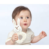 GRÜNSPECHT tela orgánica 100% algodón orgánico, juguete bebe, peluche suave, regalo cumpleaños, bautizo, baby shower, GOTS, beige (619-00) Bebe Toys Naty Shop