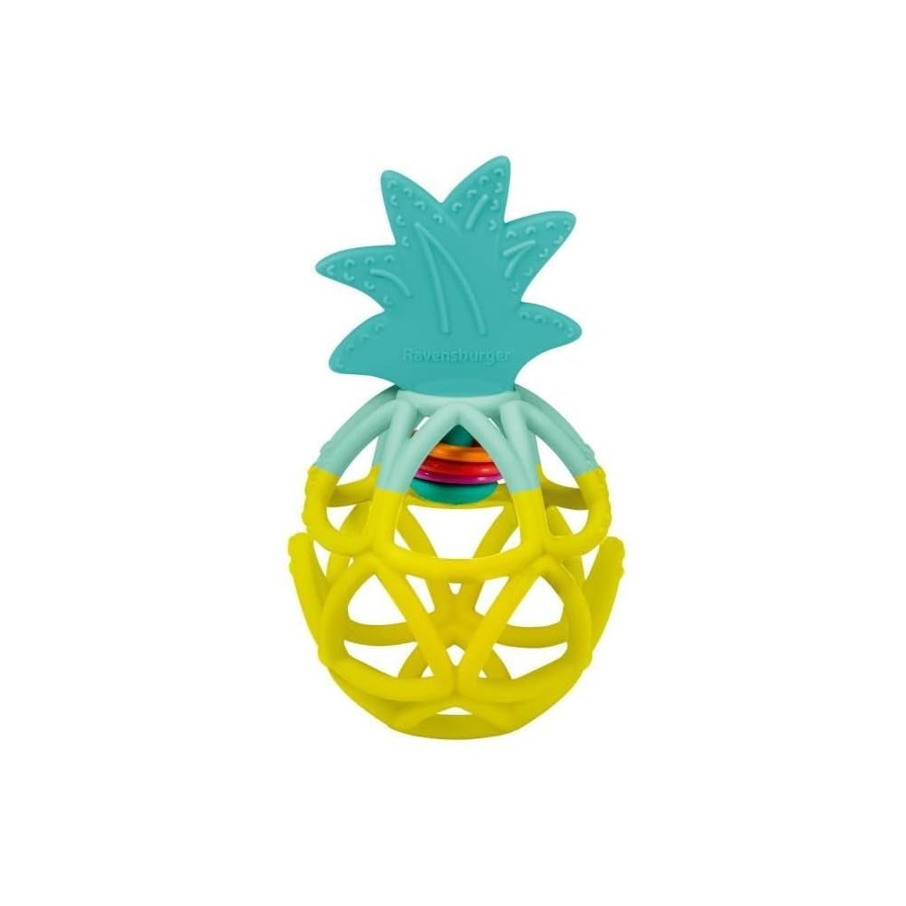 Ravensburger Play + 34013 Pelota sensorial, piña, juguete para niños a partir de 6 meses, versión francesa Baby Toys Naty Shop