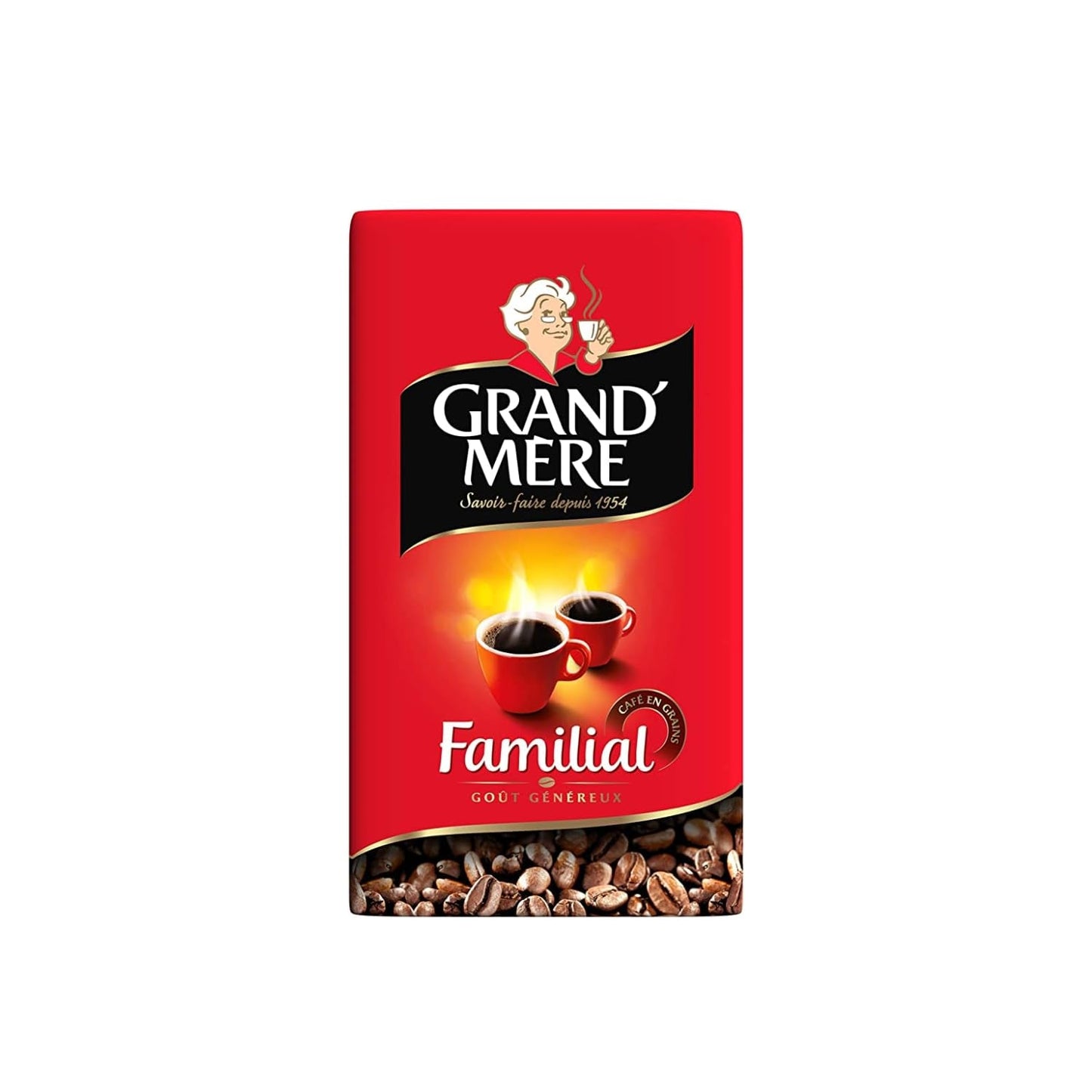 Granos de café familiar GRAND'MÈRE - 1 kg