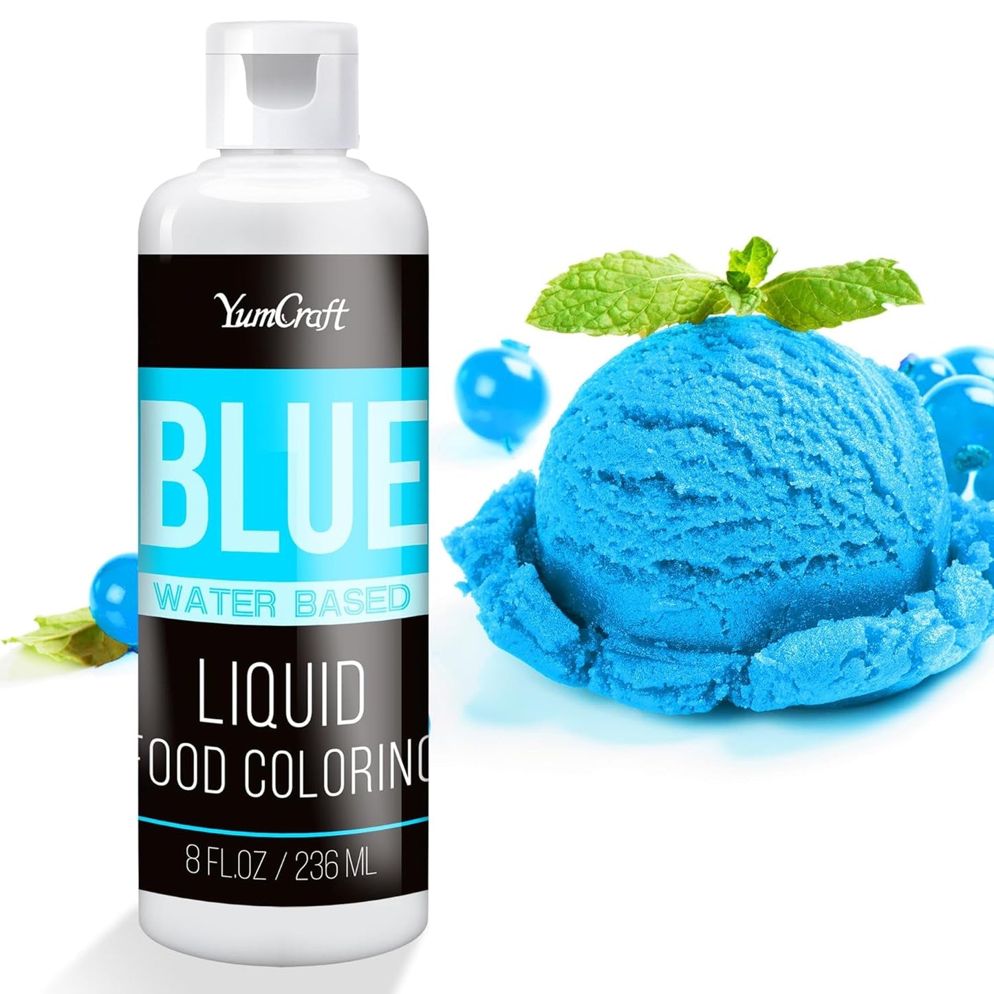 Colorante alimentario - Colorante alimentario líquido altamente concentrado para pasteles, repostería, huevos de Pascua, bebidas - Colorante alimentario sin azúcar para fondant, glaseado, baba y decoración de pasteles (Red Velvet, 236ml)