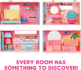 Jajaja ¡Sorpresa! Casa Mágica con Arena Squish y Muñeca Coleccionable Diva - Juego con Muñeca Coleccionable, Arena Squish, Sorpresas y Accesorios - Ideal para Niñas de 4 años en adelante