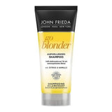 John Frieda Sheer Blonde Go Blonder Champú, 250 ml Ducha y Baño Naty Shop Set 6 x 50 ml