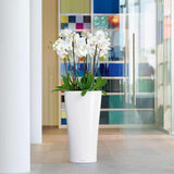 LECHUZA DELTA Premium 30 blanco brillo 15500