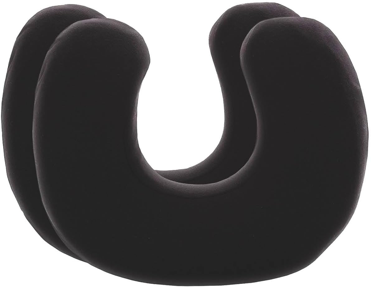 Paquete Doble de Funda de Almohada Negro Perfecto para Almohadas de Cuello ANDAR Algodón Maco (Jersey Doble) Sin Plancha y Seca en Secadora Juego de Fundas de Almohada con Cremallera de 2 Piezas Almohadas Ortopédicas Cervicales Certificadas Oeko-Tex Naty Shop Negro