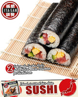 ITA-SAN Sushi Set (set completo de 9 piezas, ideal para principiantes, para prueba o regalo) 1 paquete
