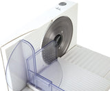 JECF0300 Cortadora Eléctrica Compacta, Cuchilla Extraíble de Acero Inoxidable, Diámetro 170mm, Control de Grosor 0 a 15mm, 150W Naty Shop Ralladores y Cortadoras