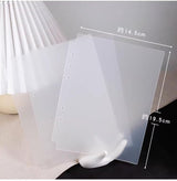 Juego de organizador de uñas A5 con cierre de grapas y hojas extraíbles - Caja transparente resistente + 6 almohadillas adhesivas y libro de almacenamiento de uñas artificiales/adhesivo desmontable - Ideal para almacenamiento, presentación