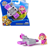 PAW PATROL Chase Action Pup Mini avión de rescate con alas plegables, juguete para niños de 3 años en adelante Figuras de acción Naty Shop Skye