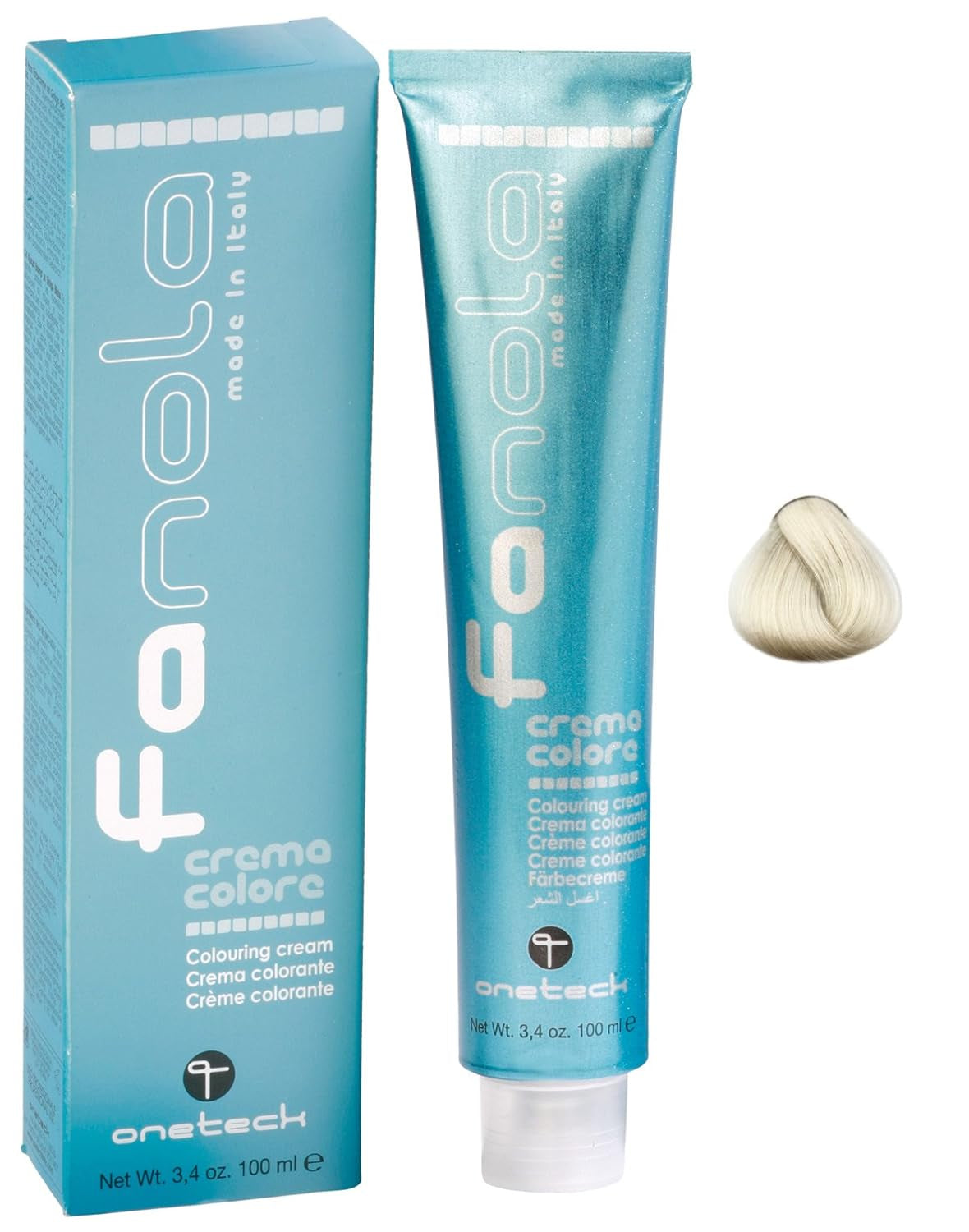 Fanola crema colore Crema colorante 7.0 Rubio, 100 ml
