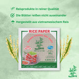 ARBOL DE BAMBÚ - Papel de arroz 22 cm. (Rollitos de verano) - 1 x 400 g