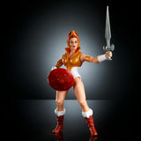 Figura de acción de Teela de dibujos animados de juguete Masters of the Universe Origins Altura aproximada de 14 cm Accesorio de heroína Motu y mini cómic Figuras de acción HYD27 Naty Shop