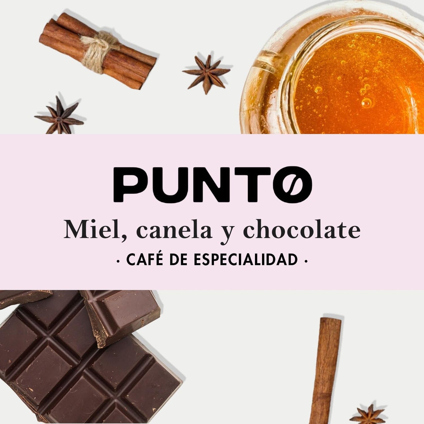 – Café etíope molido – 250 g – Café especial – Tueste medio – 100% Arábica – Notas de miel, canela y chocolate – Acidez intensa – Cuerpo medio