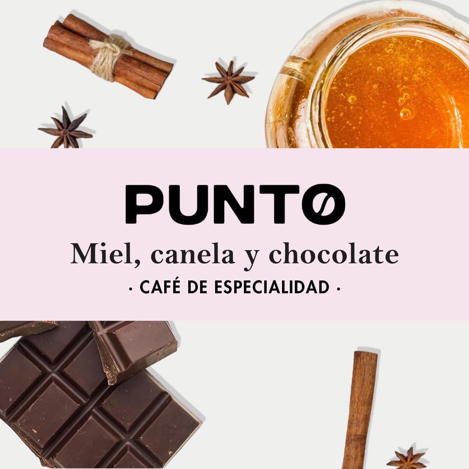 – Café etíope molido – 250 g – Café especial – Tueste medio – 100% Arábica – Notas de miel, canela y chocolate – Acidez intensa – Cuerpo medio