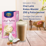 KRÜGER Chai Latte Exotic India tipo coco-almendra (1 x 0,25 kg)