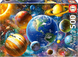 Educa - Puzzle 500 piezas para adultos | Sistema solar, puzzle de 500 piezas para adultos y niños a partir de 11 años, planetas, espacio, espacio (18449) Puzzle Naty Shop Título predeterminado