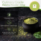 Uniqo Té Matcha en polvo 200 g en envase ecológico recargable