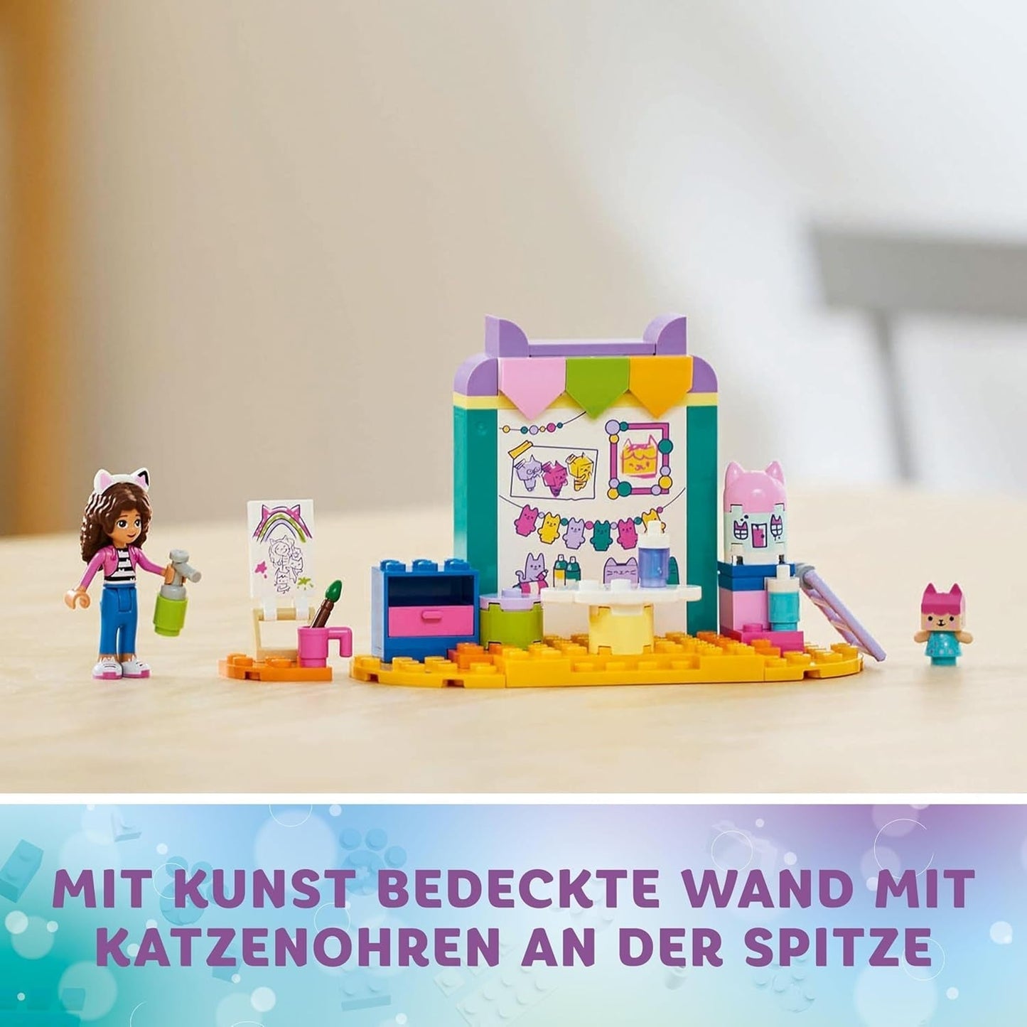 LEGO 4+ Casa de muñecas de Gabby: Diversión artesanal con caja para bebé, juego de rol, juego de manualidades y artes creativas para niñas y niños de 4 años, casa de juguete modelo 10795 Juegos de construcción Beuche den LEGO-Store