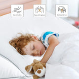 Almohada Bedstory, 50 X 70 Cm, 2 Piezas, Resistente A Las Mordeduras, Respira El Sudor, Hipoalergénica, Relleno: 100% Fibra De Poliéster, Ultra Confort Y Suave Comodidad Y Excelente Soporte Naty Shop Almohadas Estándar